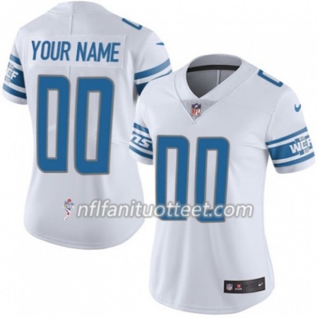 Nainen Detroit Lions NFL Pelipaita Custom Nike Valkoinen 